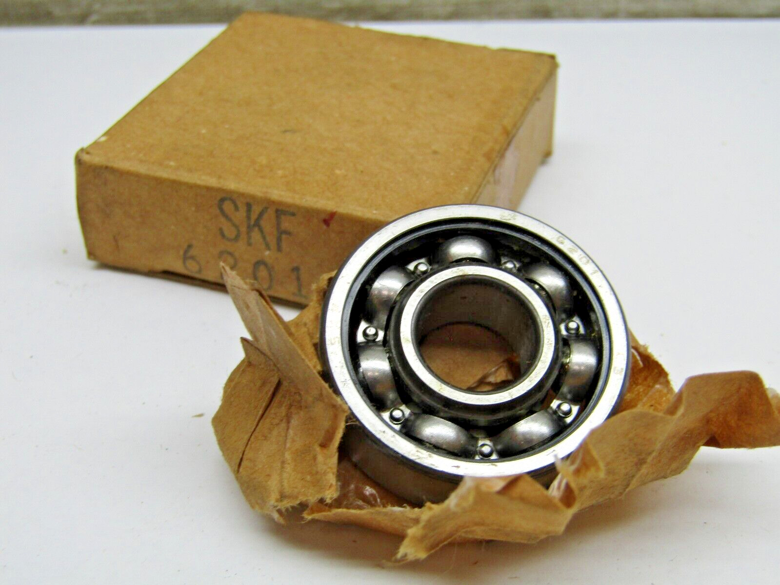 SKF 6201 JEM 12mmX 32mmX 10mm Open Bearing