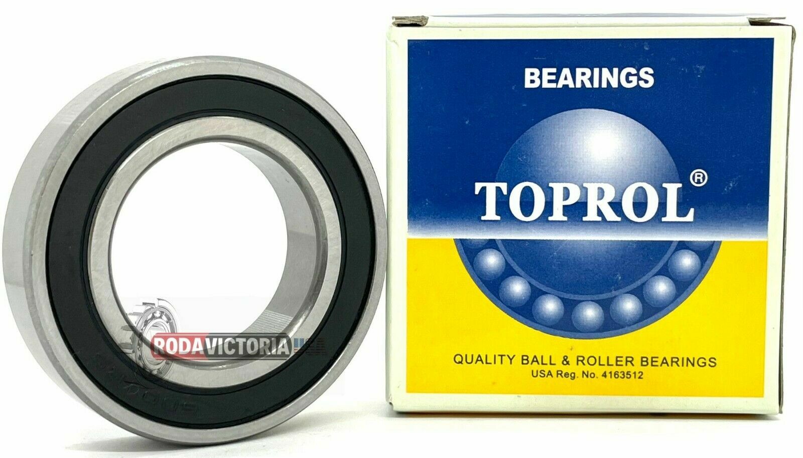 6007-2RS High Quality Two Side Rubber Seal Ball Bearing 35x62x14 6007 2RS 6007RS
