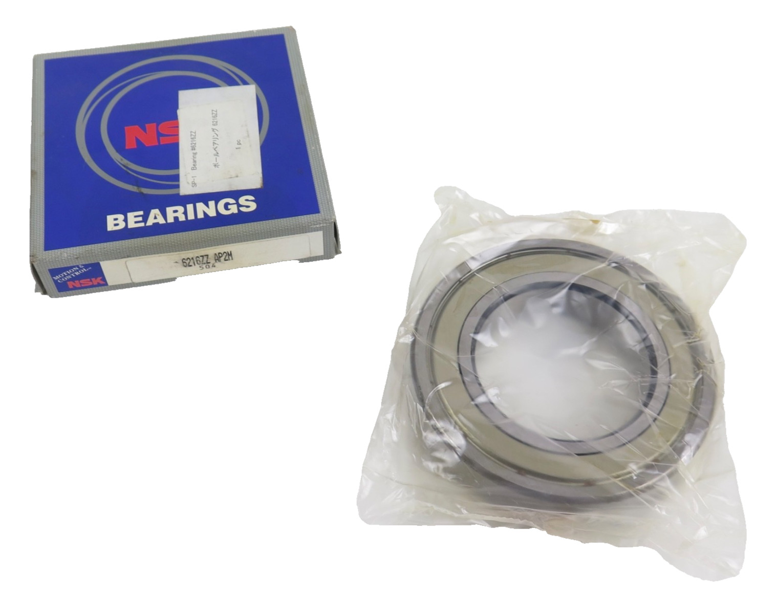 NSK 6216ZZ 6216 ZZ AP2M Deep Groove Ball Bearing 80 x 140 x 26mm Made in Japan