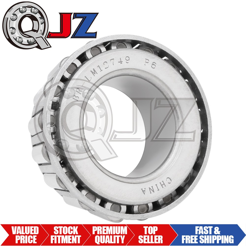 [1-Pack] LM12749 Tapered Roller Bearing Single Cone [0.87 in Bore x 0.66 in W]