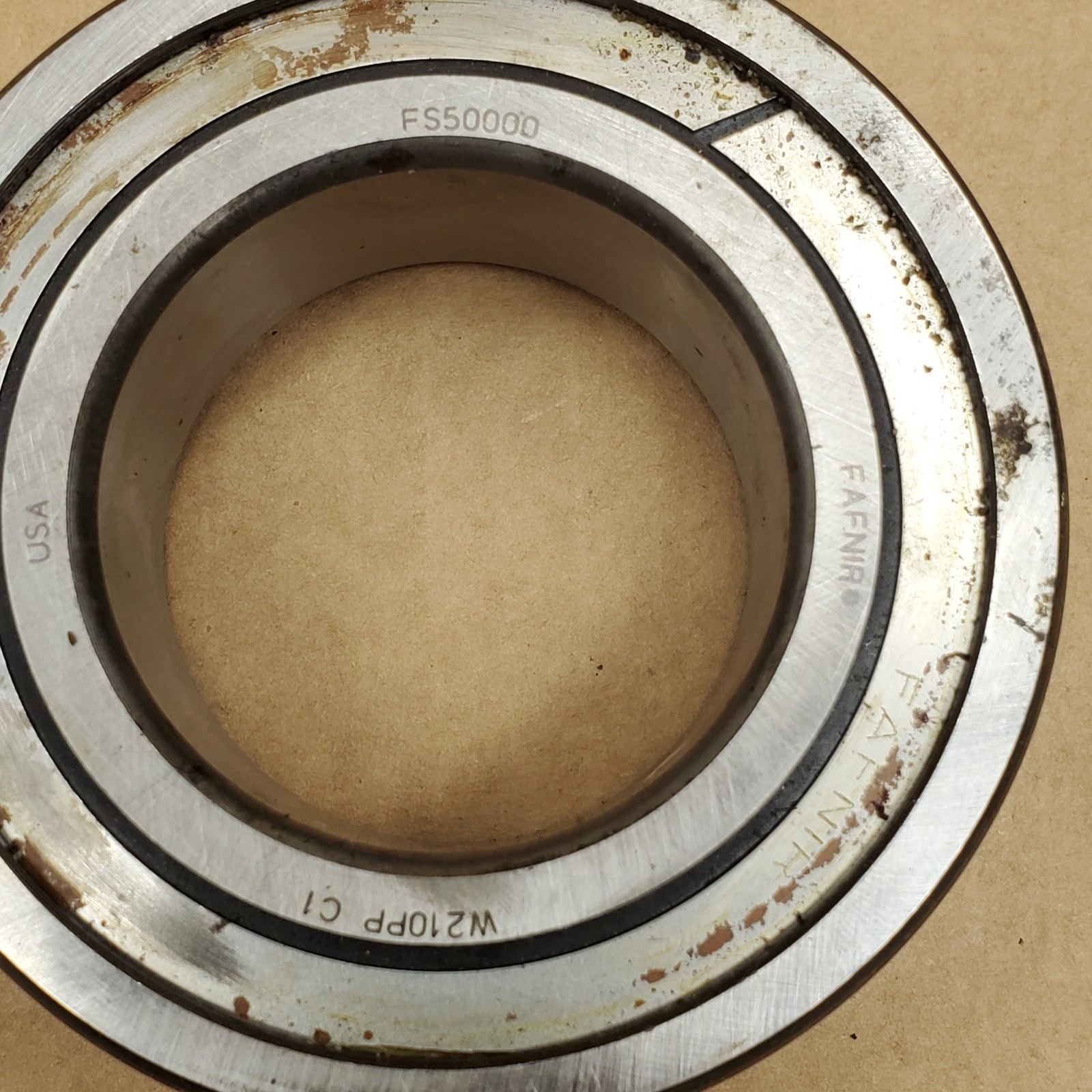Fafnir Timken W210PP Single Row Radial Bearing Double Metal Shielded – NEW