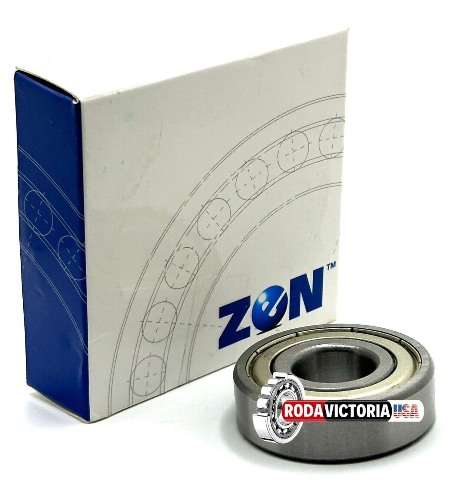 ZEN RLS6ZZ BALL BEARING, METAL SHIELDED ¾”x 1 7/8”x 9/16” SAME DAY SHIPPING