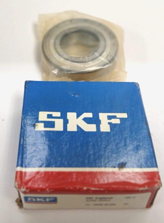 SKF DEEP GROOVE BALL BEARING 52 MM OD DOUBLE SHIELD 6205-2Z/C3 ROUND
