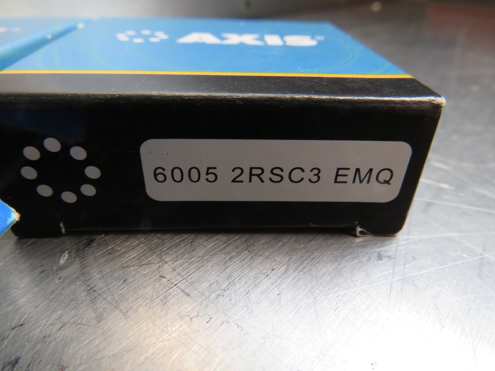 SKF 6005 2RSJEM Bearing Lot of 2 w/ (x2) Axis 6005 2RSC3 & KBC 6005D