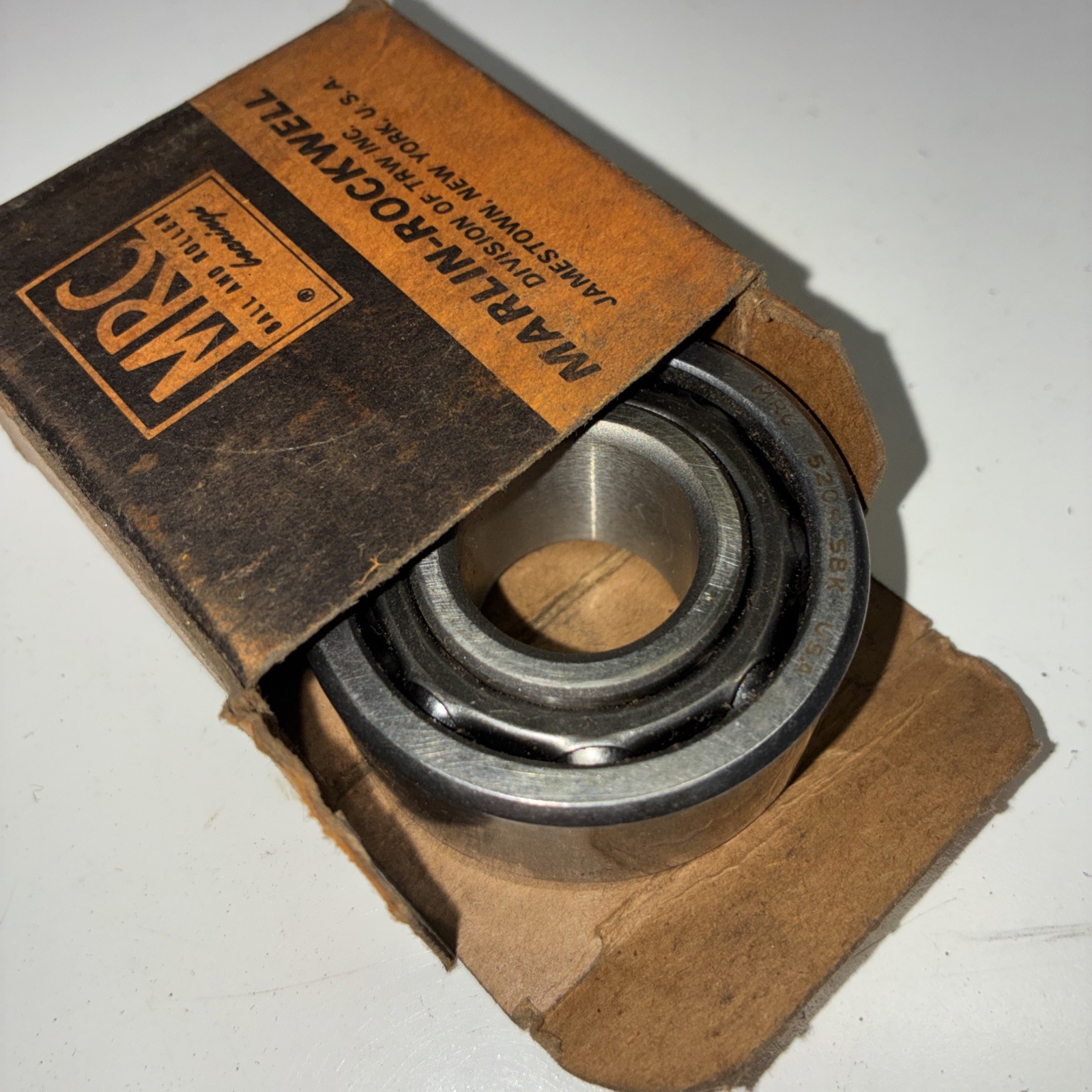NOS Vintage MRC 5204SBK Double Row Ball Bearing New Old Stock Marlin-Rockwell 52