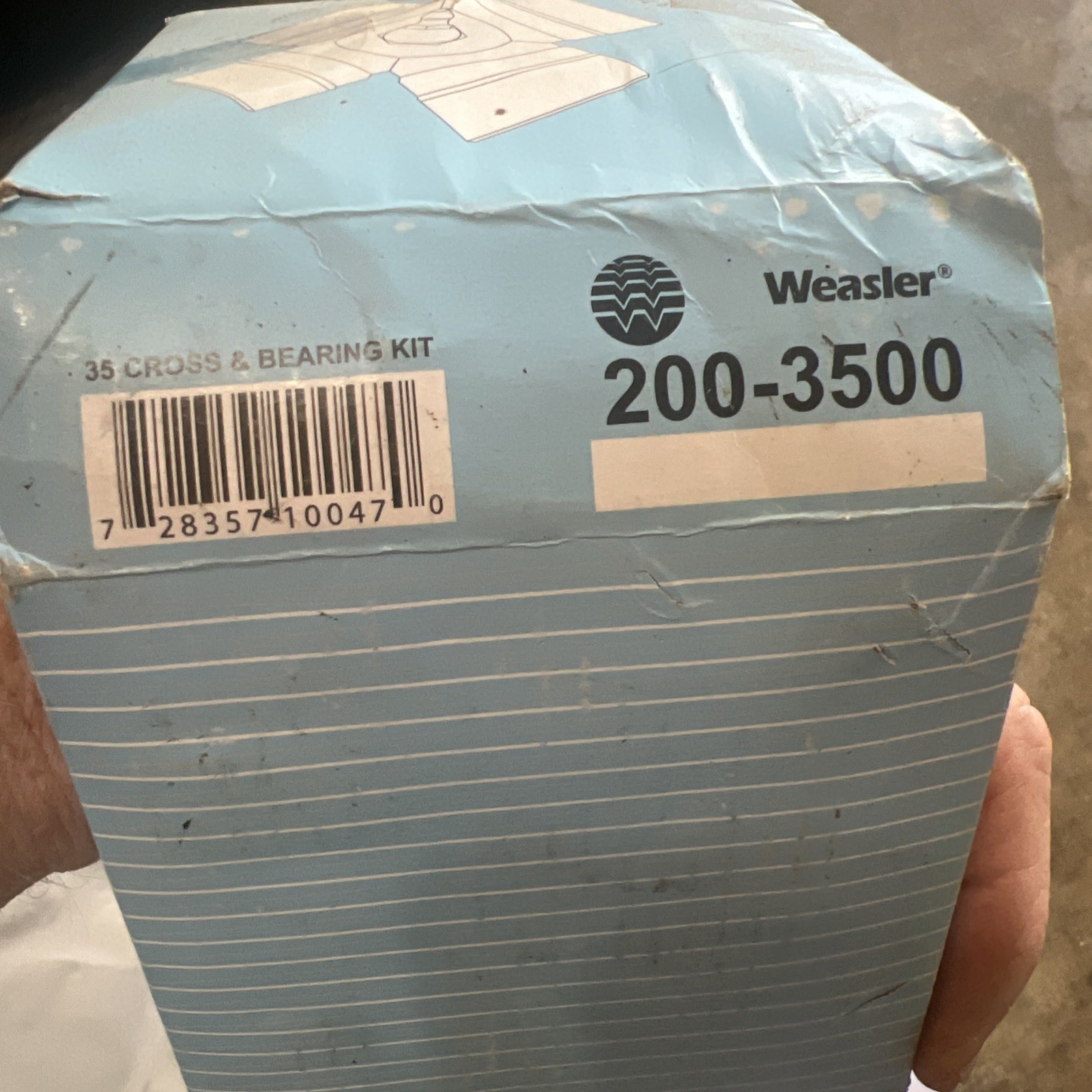 Weasler Cross & Bearing Kit 200-3500