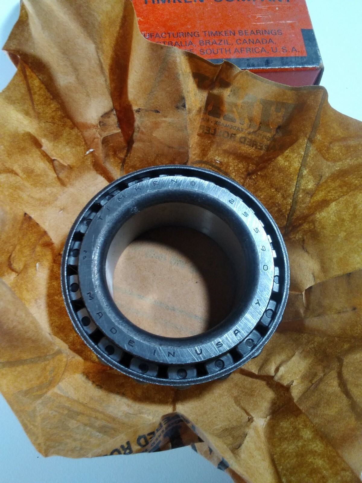 Timken 25590 Tapered Roller Bearing NOS Vtg 1980s Quality Made in USA!
