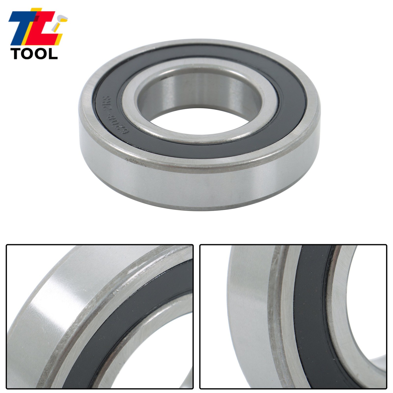 4pcs 6208-2RS 40x80x18mm Bearings Rubber Sealed Industrial