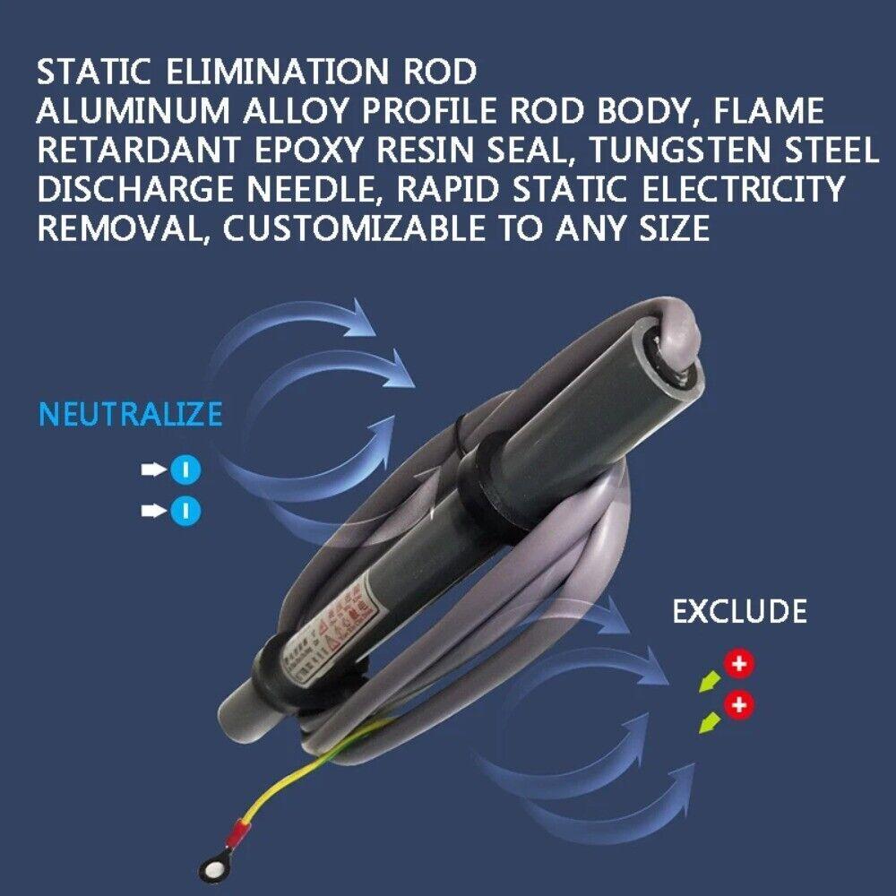 Film Cutting Machine Bag Making Static Electricity Elimination Ion Bar Device