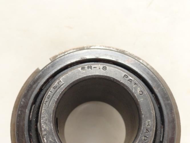 187381 Old-Stock; Sealmaster ER-18 Insert Ball Bearing; 1-1/8″ID x 62mmOD