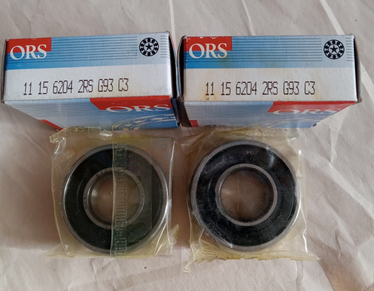 ORS 6204-2RS BALL BEARING ** 2-Pack**