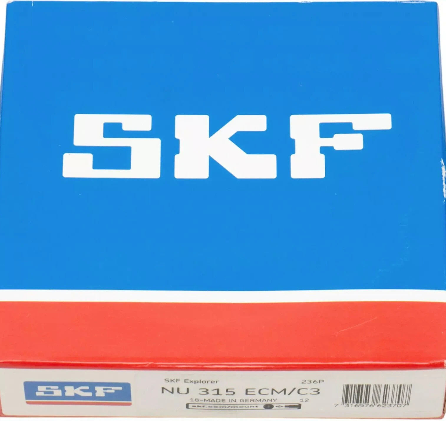 1PC NEW in Box SKF NU 315 ECM/C3 Cylindrical Roller Bearing Freight Free/*