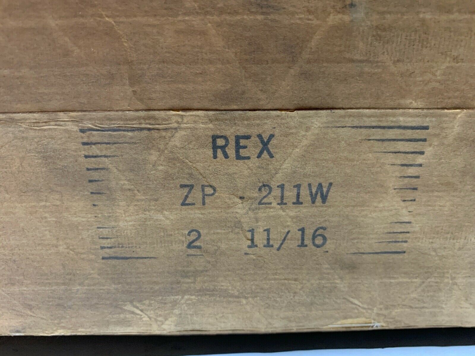 ZP-211W REX Rexnord 2 Bolt Pillow Block Bearing Unit 2 11/16″, NOS