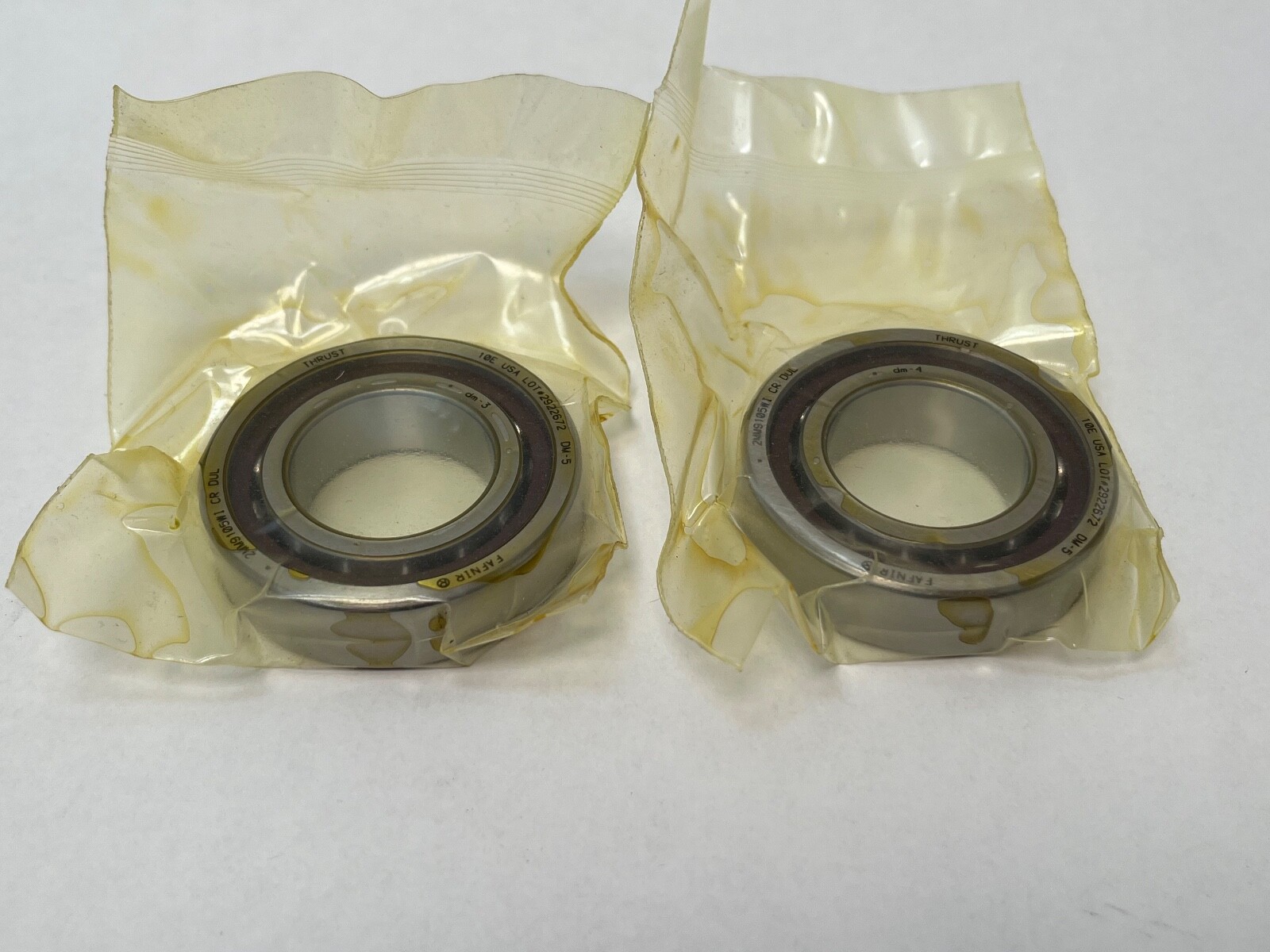 Fafnir 2MM9105WI-DUL Bearing 25x47x12 mm 7005-C 2MM 9105 WI DUL USA Timken 2 Pcs