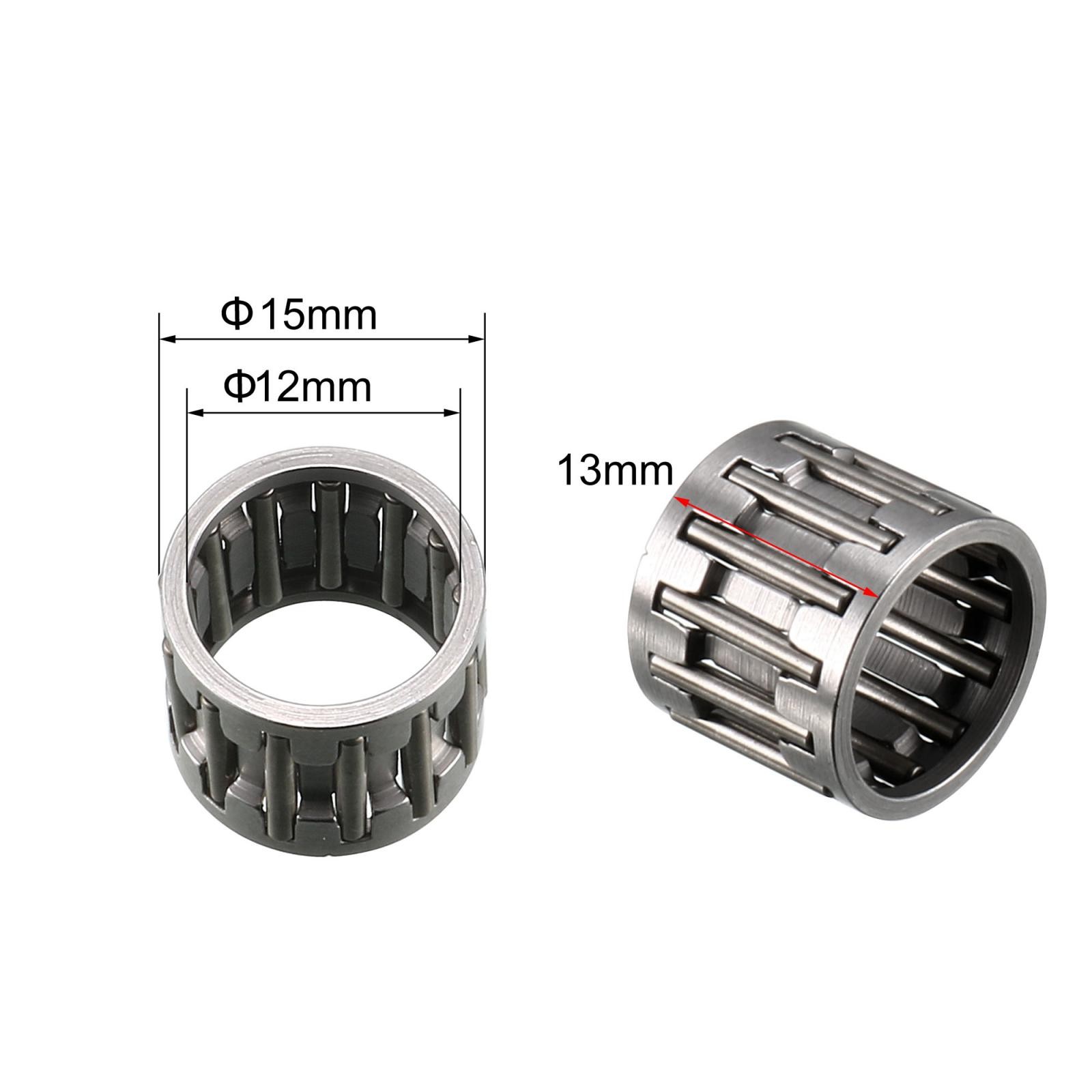 K121513 Needle Roller and Cage Assembly 12mm Bore 15mm O.D 13mm Width 2pcs