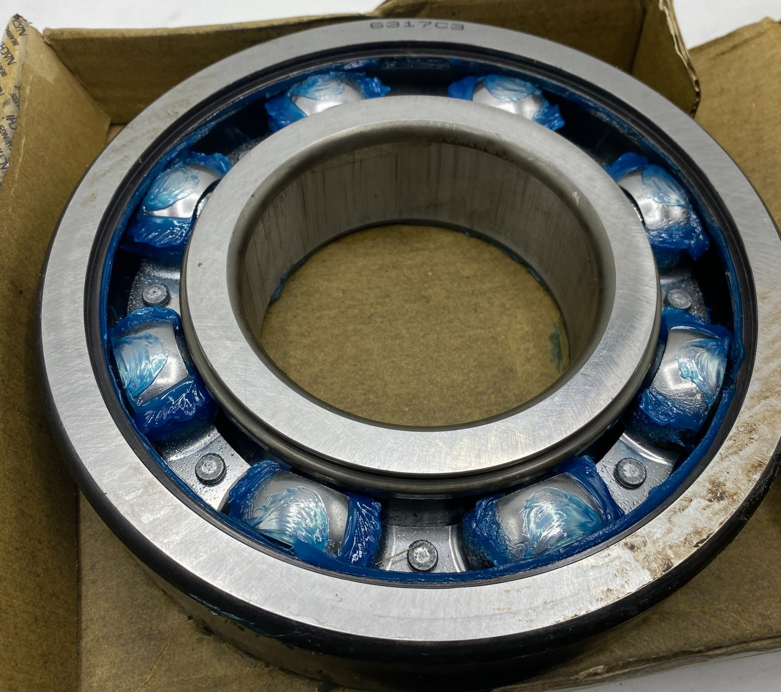 Nachi 6317 C3 Ball Bearing Deep Groove 85mm ID X 180mm OD X 41mm