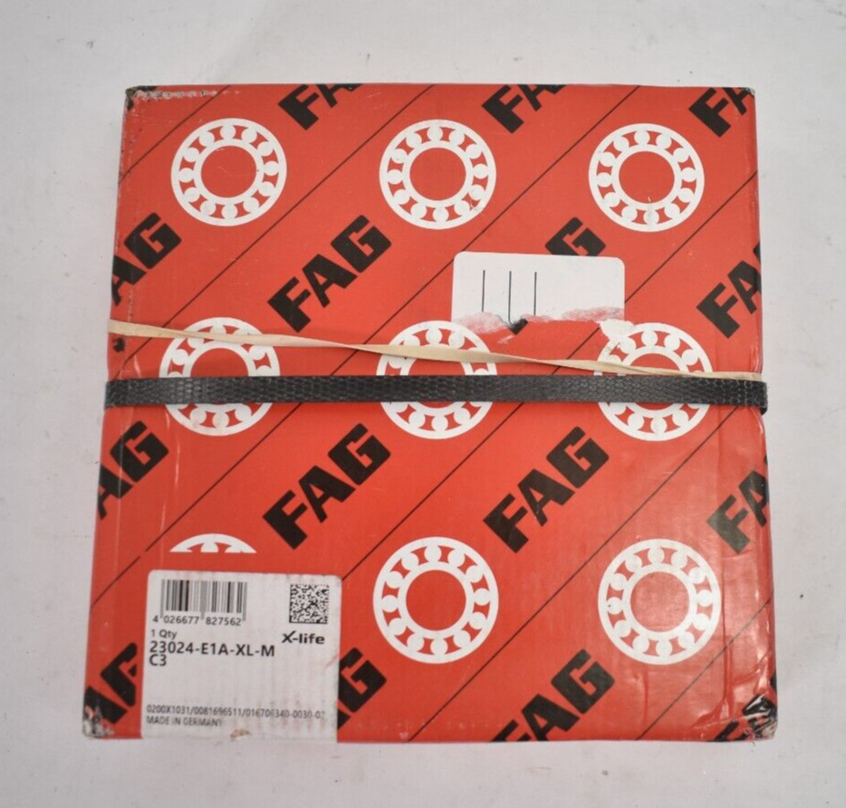 FAG Spherical Roller Bearing Straight Bore 120mm ID x 180mm OD x 46mm W