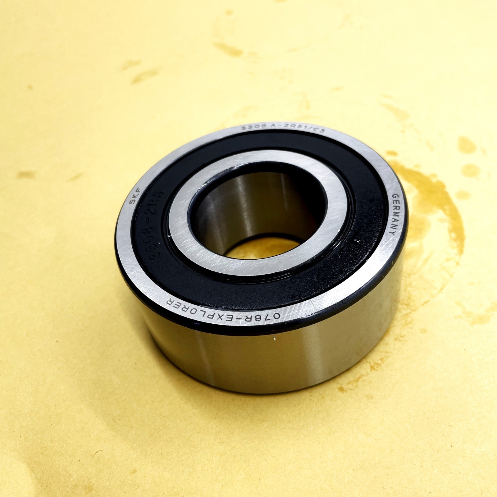 New For SKF 3308A-2RS1-C3 1x Double Row Angular Contact Ball Bearing
