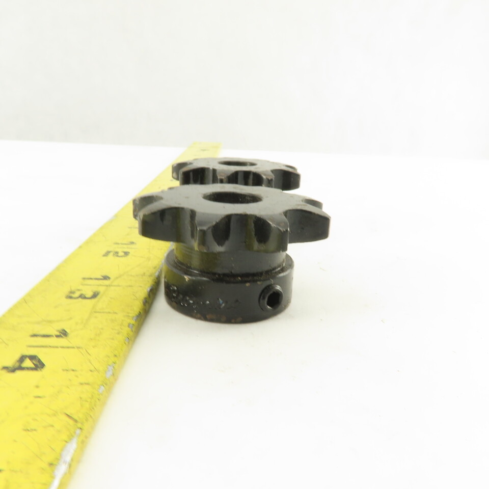 Browning H409x1/2 9 Teeth 40 Chain Size 1/2″ Finished Bore Sprocket Lot of 2