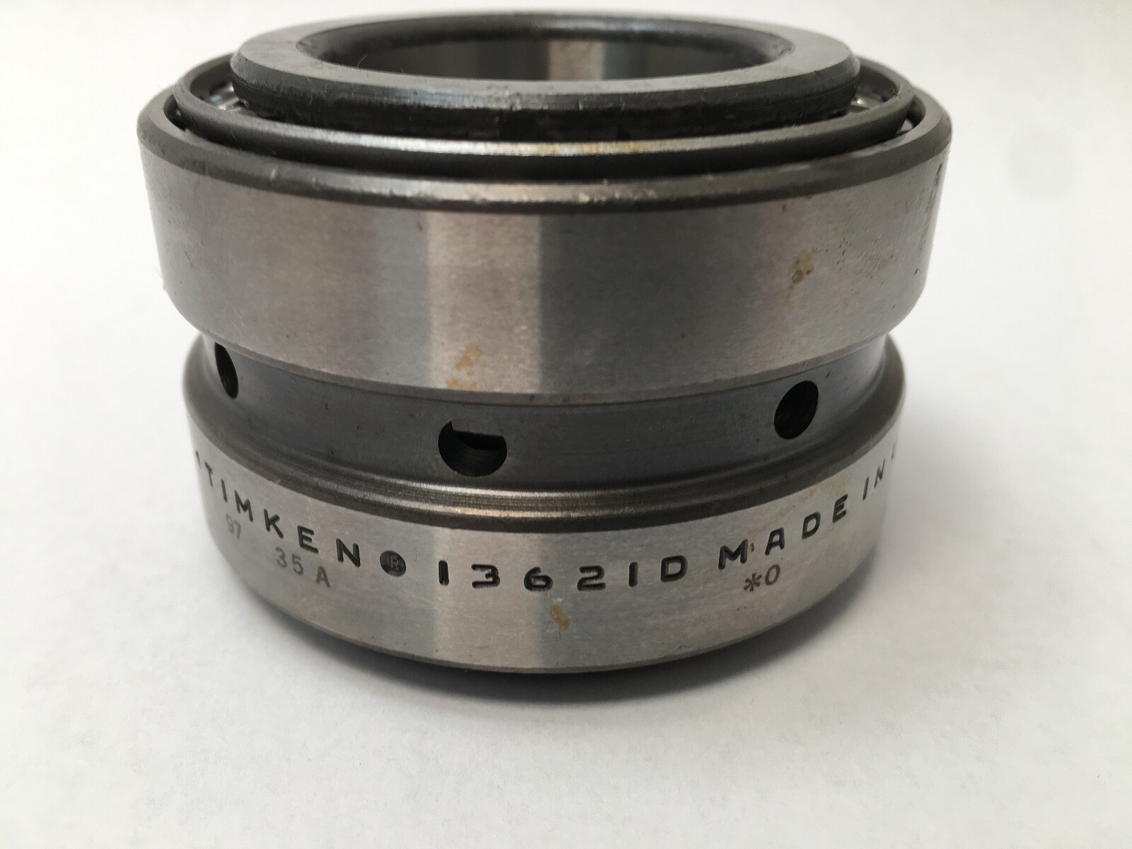 Timken 13687-90017 Double Taper Bearing Cone & Cup 1-1/2″ ID 2-23/32″ OD USA