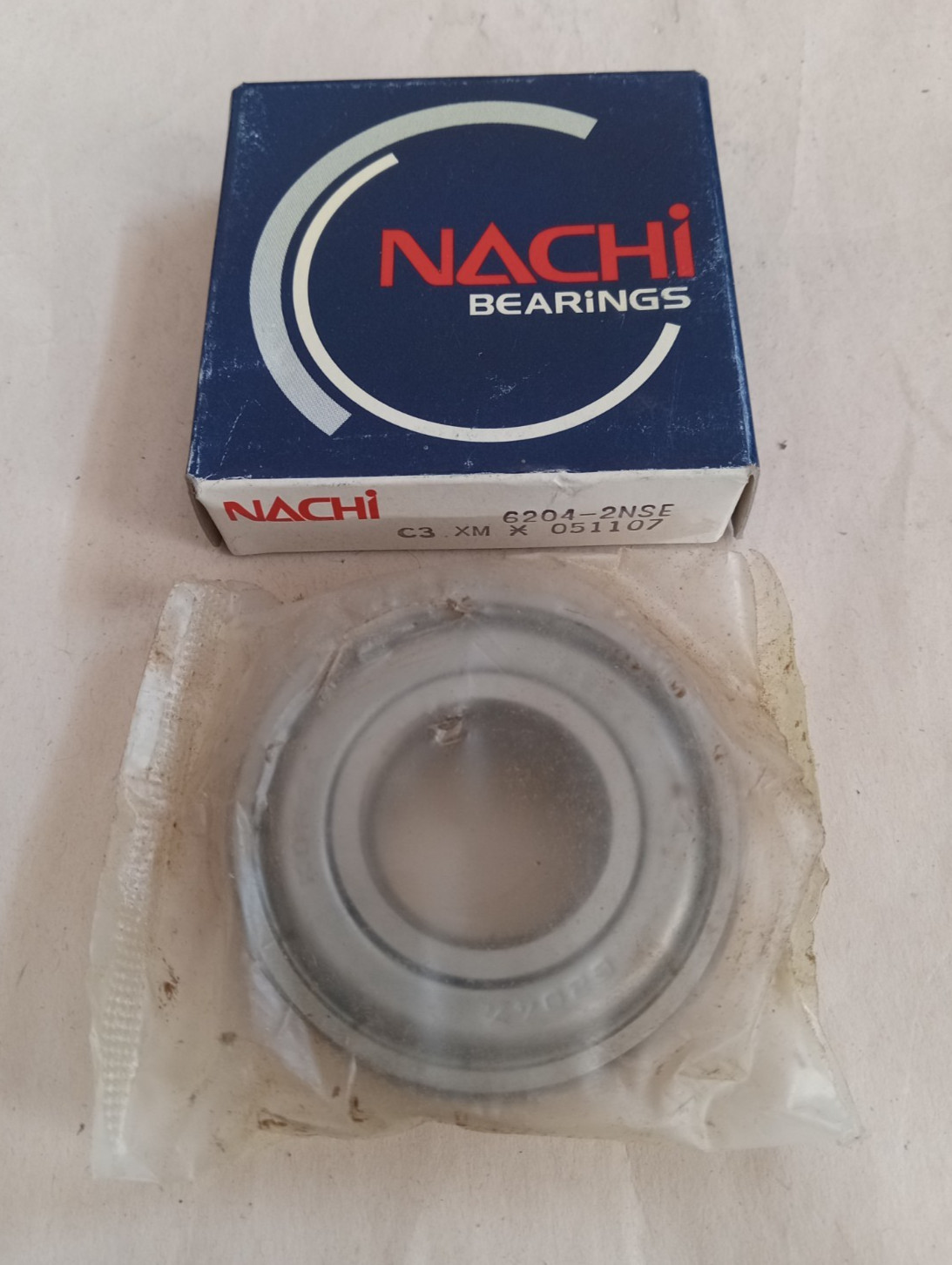 NEW NACHI 6204-2NSE Deep Groove Ball Bearing 20x47x14mm Sealed C3 Japan