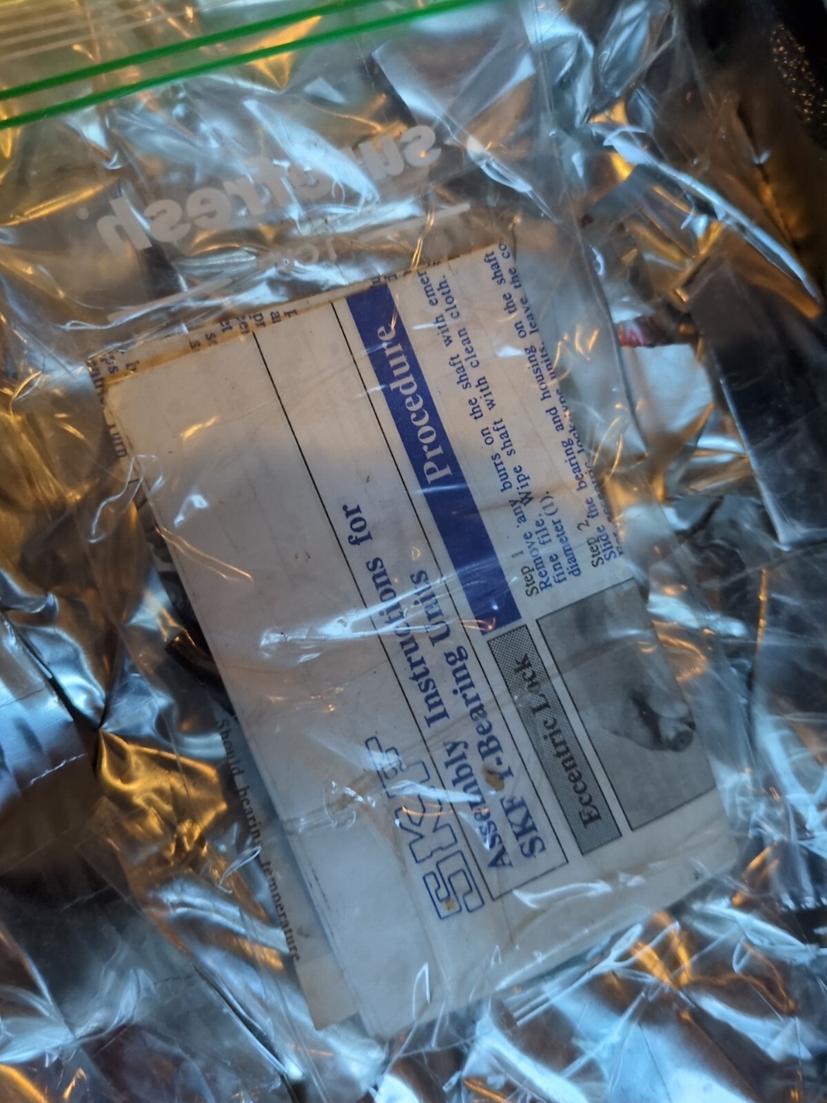 Large SKF SY 2 3/4 TF PILLOW BLOCK UNIT EXT. INNER RING & SET SCREW NOS New
