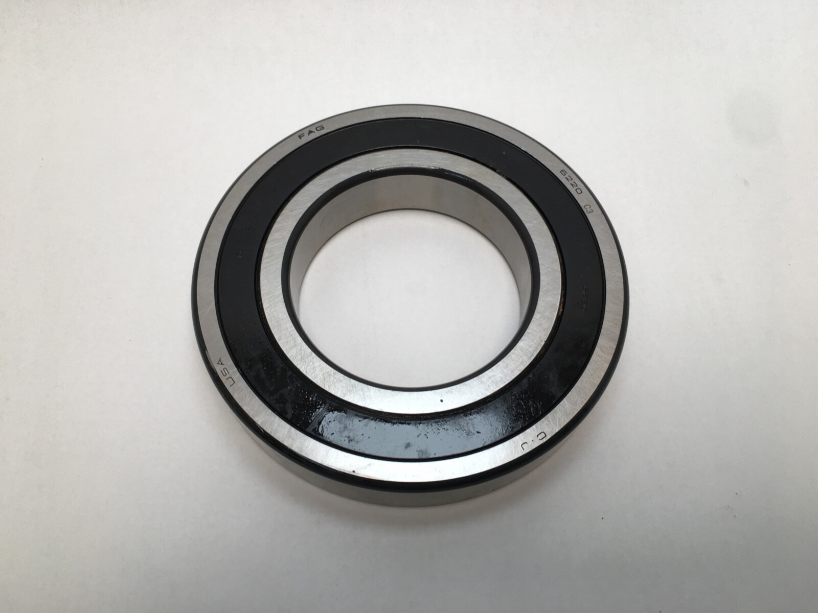 FAG 6220.2RS.C3 Bearing Rubber Seals 100x180x34 mm 6220 2RS C3 6220RS USA