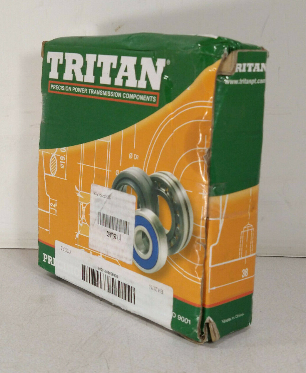 1 NEW TRITAN 6312 ZZ/C3 PRX DEEP GROOVE RADIAL BALL BEARING NIB ***MAKE OFFER***