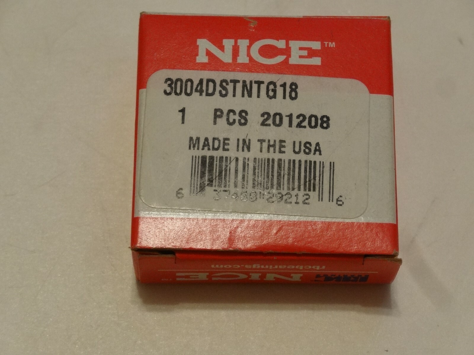 Nice Ball Bearings (RBC Bearings) 3004DSTNTG18