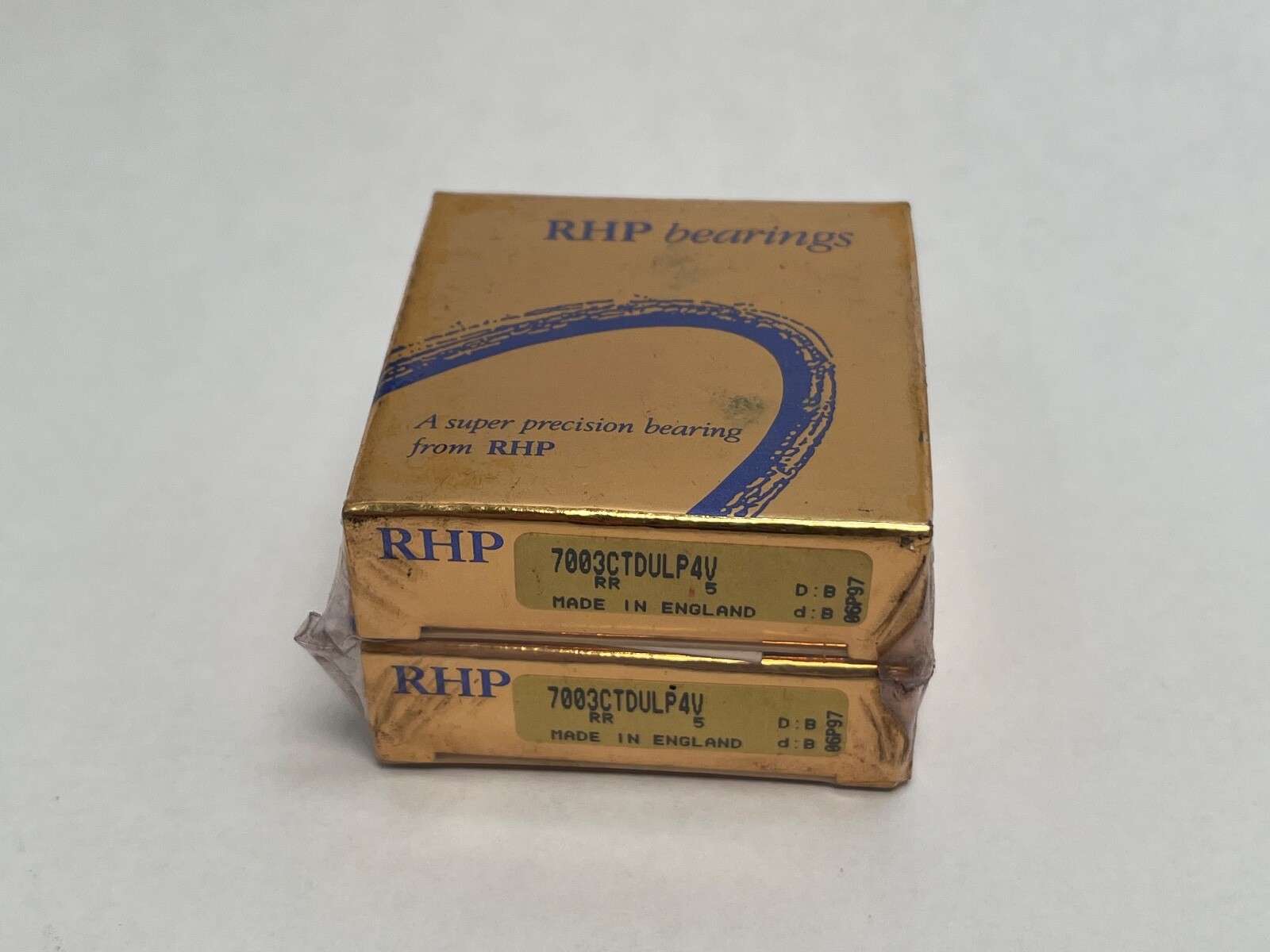 RHP 7003CTDULP4V Bearing 17x35x10 mm 7003-C-T-DUL-P4V 7003C England 2 Pcs