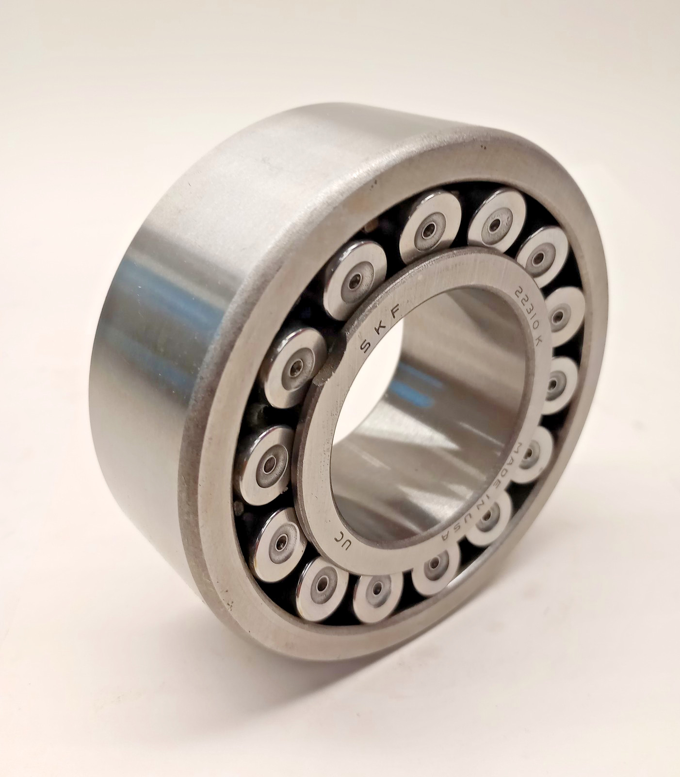 SKF 22310K Spherical Roller Bearing brass taper 50/53x110x40mm ref# 22310 EK /CK