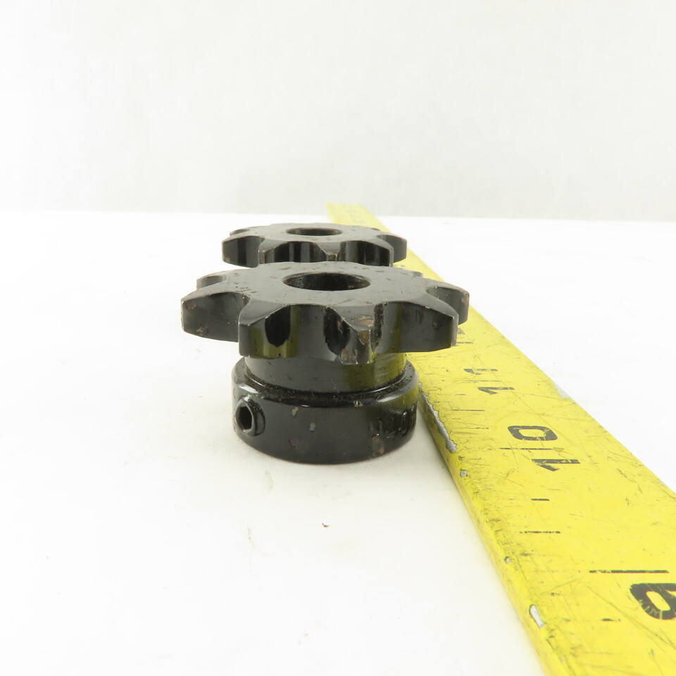 Browning H409x1/2 9 Teeth 40 Chain Size 1/2″ Finished Bore Sprocket Lot of 2