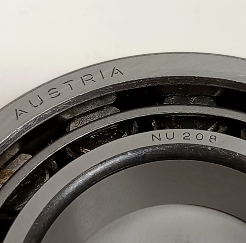 Steyr NU-208 Cylindrical Roller Bearing 40mm ID X 80mm OD X 18mm W NU208