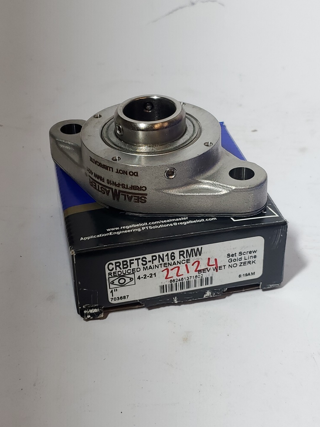 Sealmaster CRBFTS-PN16 RMW 1″ Mounted Ball Bearing