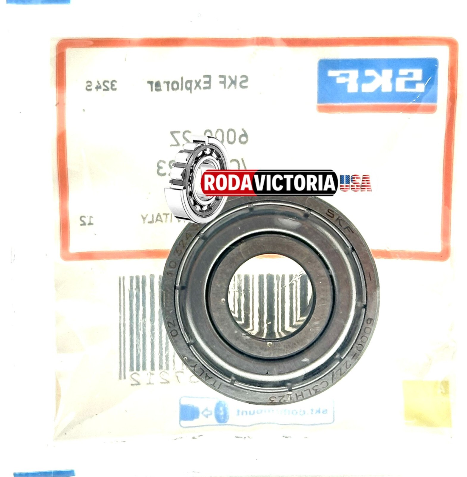 SKF 6000 ZZ LHT23 C3 BALL BEARING, METAL SHIELDED +25 to +145 °C 10x26x8mm
