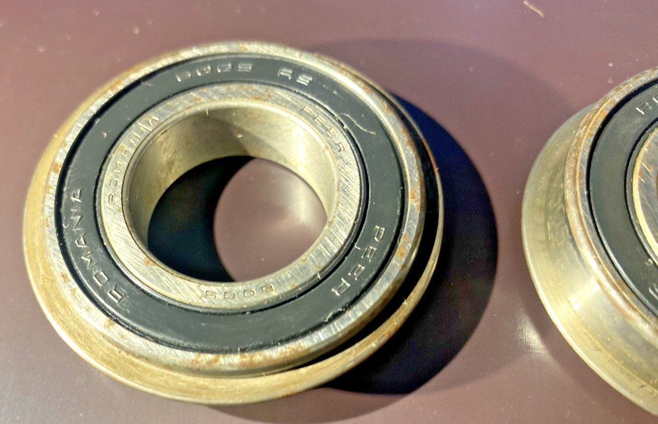 Peer Single Row Radial Ball Bearing 6005-RS (QTY OF 2)