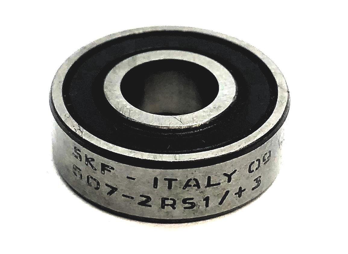 SKF Deep Groove Rubber Shielded Ball Bearing 607-2RS1/+3 [Lot of 6] NOS