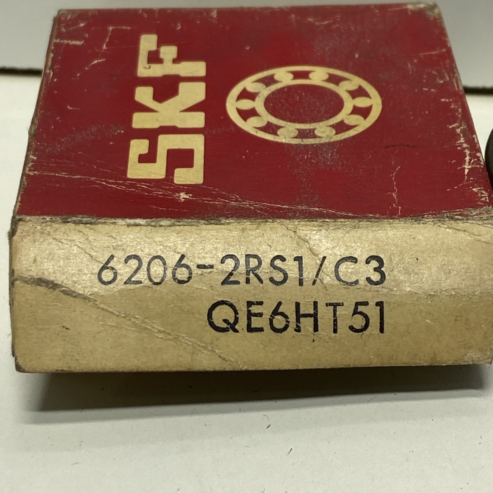 NEW SKF 6206-2RS1/C3 Single Row Cylindrical Bore Deep Groove Ball Bearing