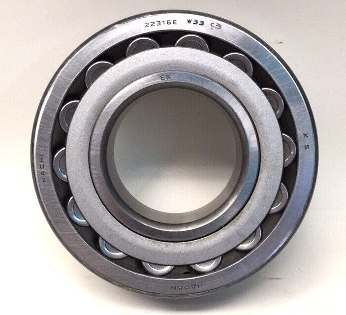 Nachi 22316EW33KC3 Spherical Roller Bearing 80mm ID 170mm OD 58mm W Tapered Bore