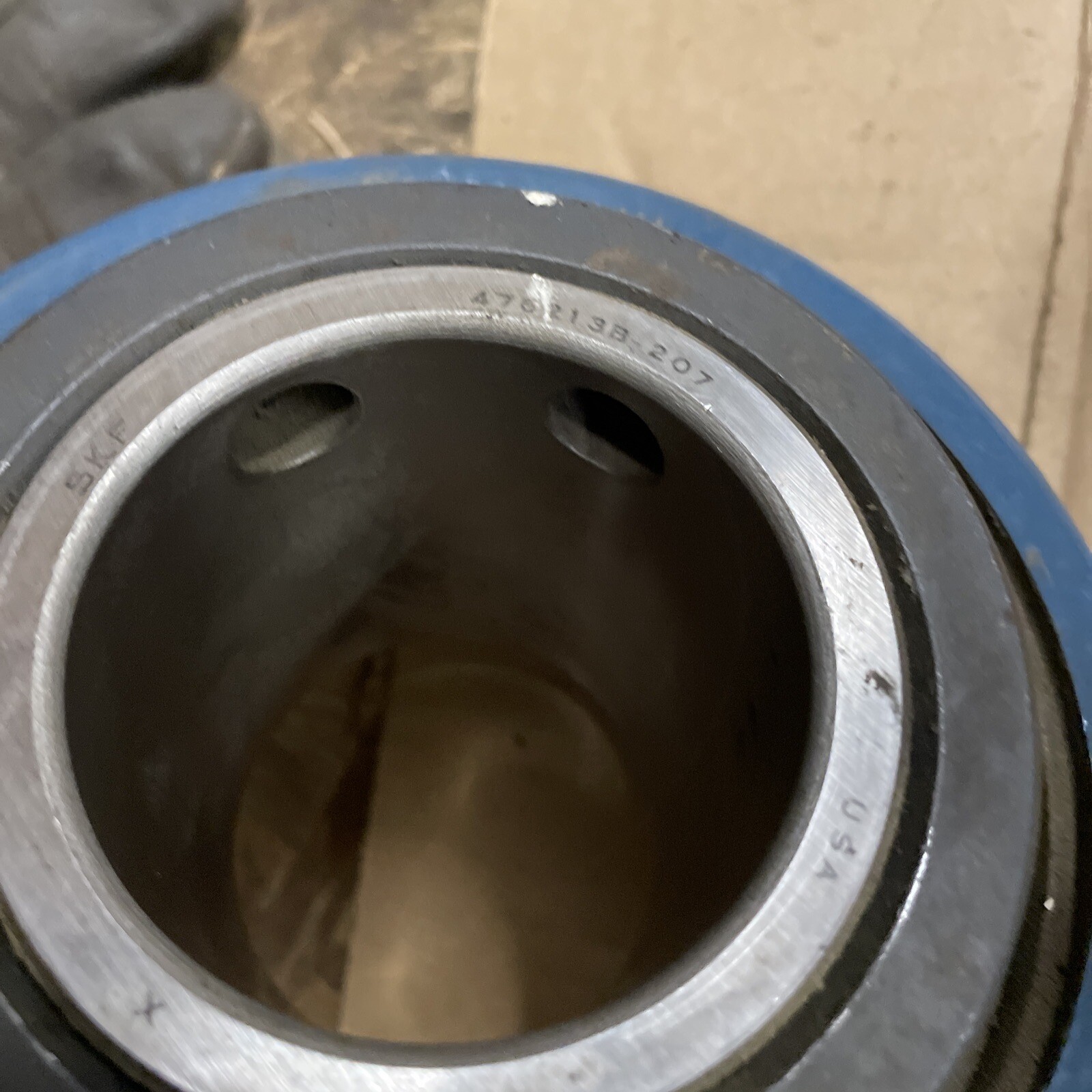 NOS PILOT BLOCK BEARING SET OF 2 SKF SYR 2.7/16 PILOT BEARING