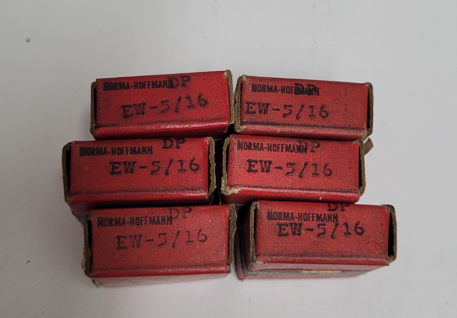 20 Norma Hoffmann Bearings EW-5/16 Lot 3/4” with 5/16” Bore – in NOS Boxes