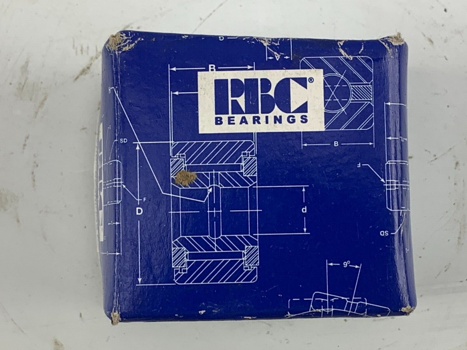 RBC Bearings Cylindrical Yoke Roller – C93118 – 1/2″ Bore x 7/8″ x 1-1/2″