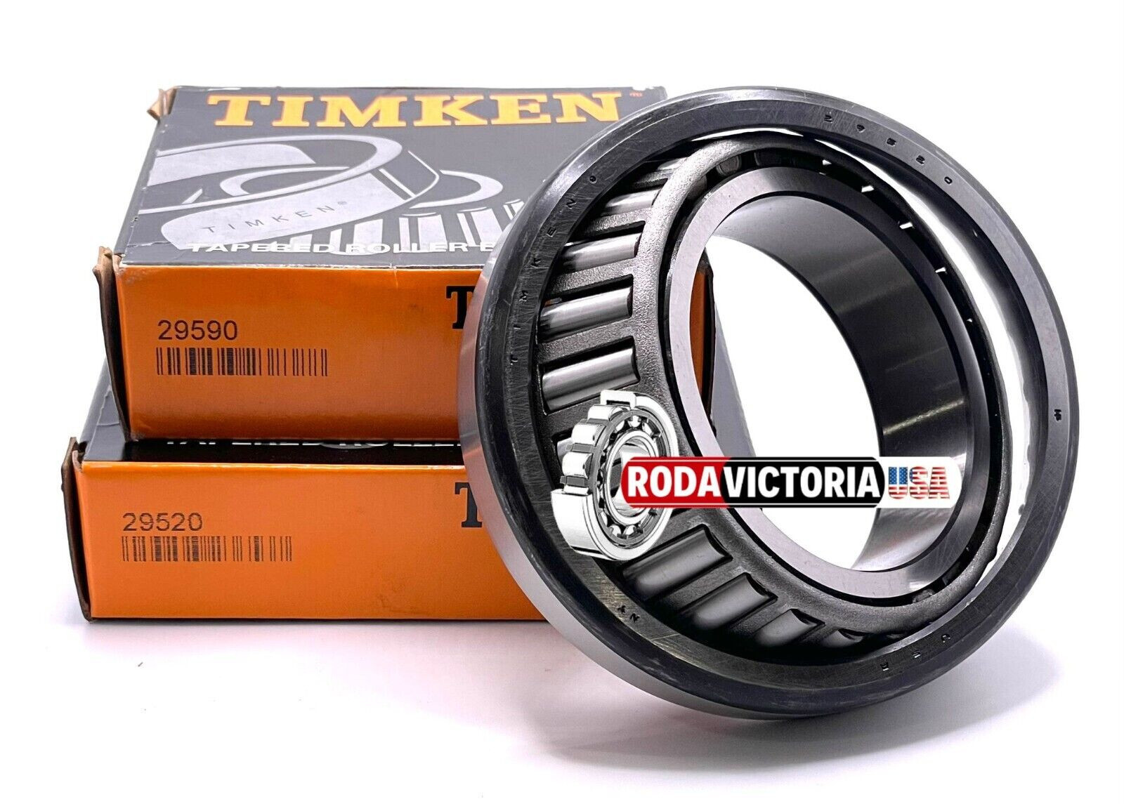 TIMKEN MADE IN USA 29590/29520 2.625×4.25×1″ Single Row Taper Roller Bearing