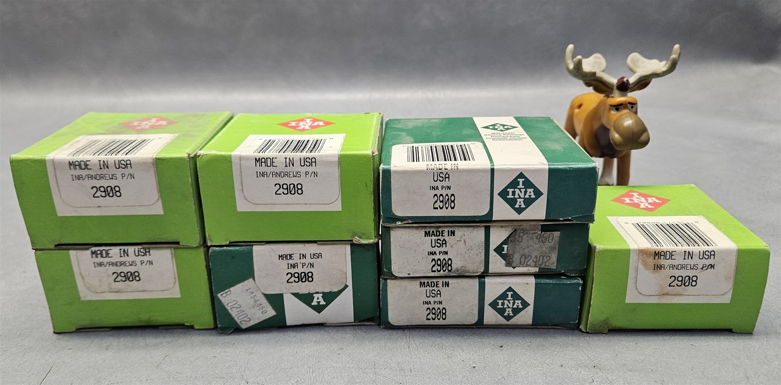 INA 2908 Thrust Ball Bearing 40mm x 60mm x 16mm Lot of 8