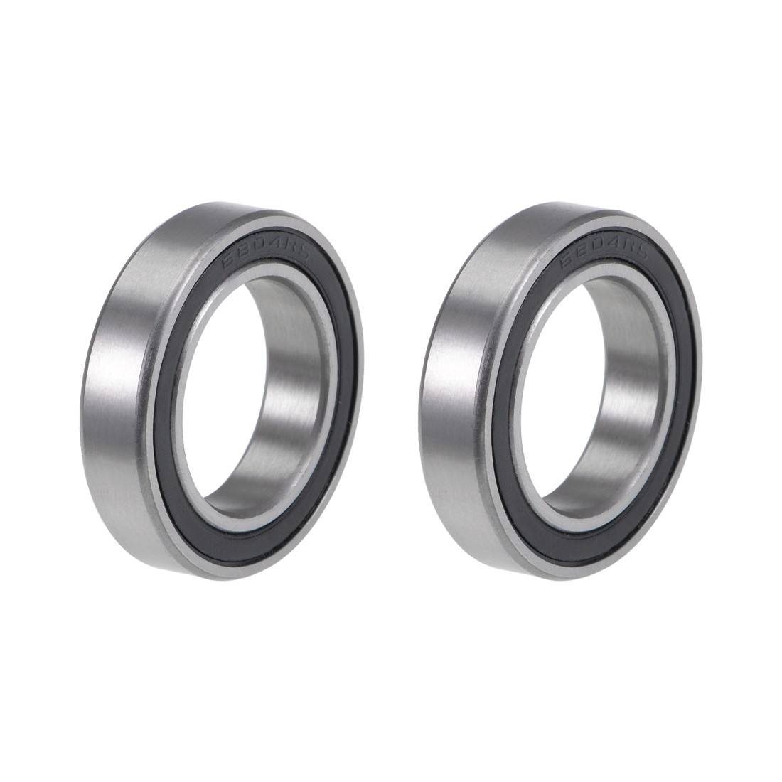 6804-2RS Deep Groove Ball Bearings 20x32x7mm Double Sealed Chrome Steel P6 2pcs