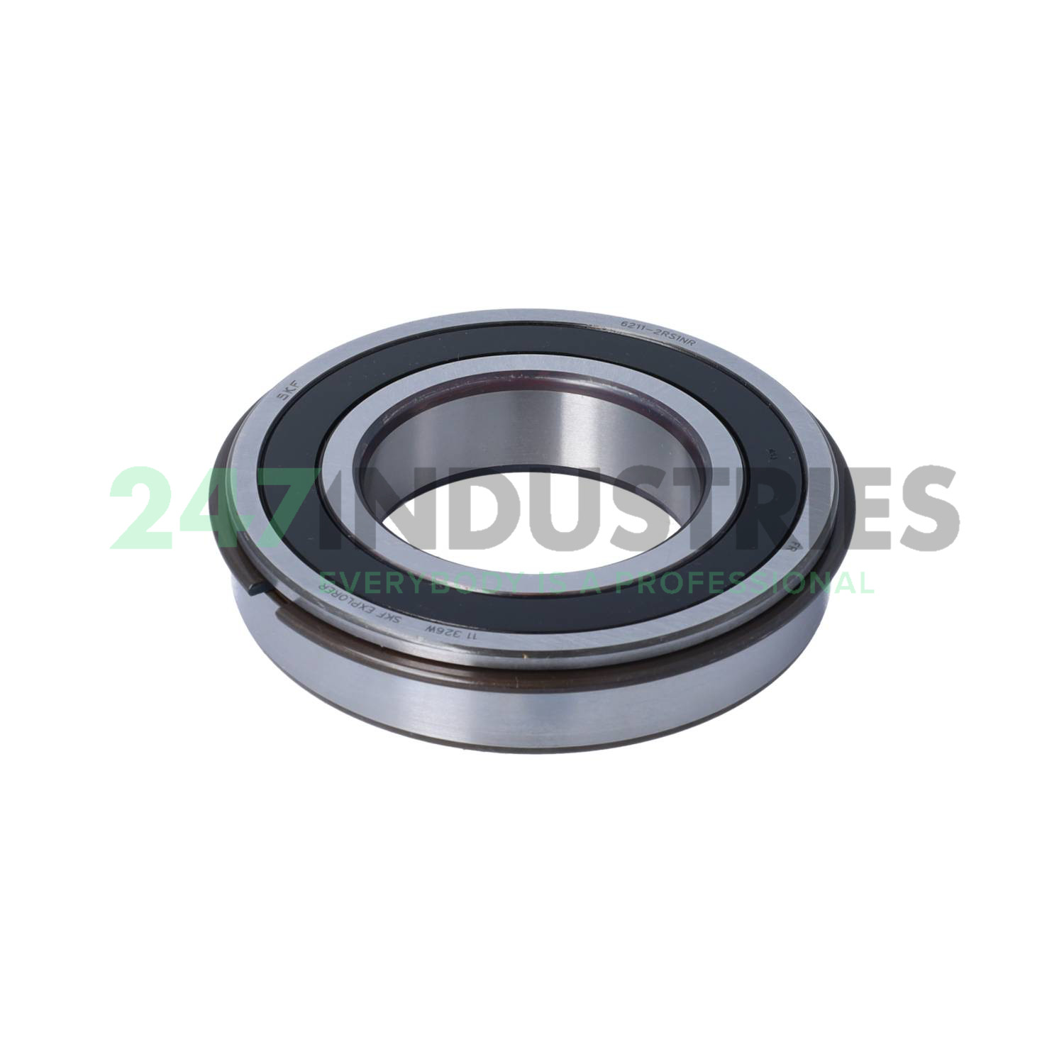 6211-2RS1NR SKF 55 x 100 x 21 mm DEEP GR. BALL SINGLE ROW