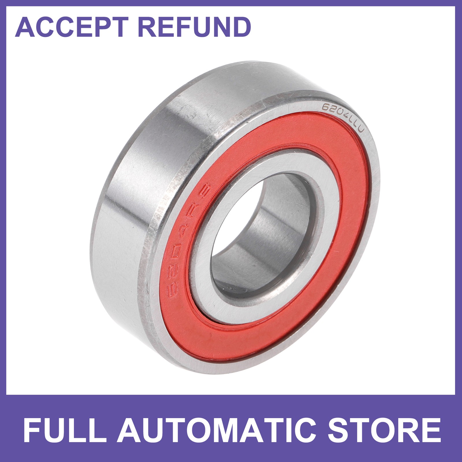 6204LU Deep Groove Ball Bearings 20x47x14mm 1Pc Scooter Skateboard Wheel