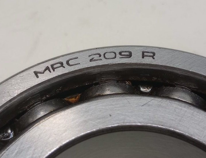 MRC 209R Angular Contact Ball Bearing 45X85X19mm 209-R