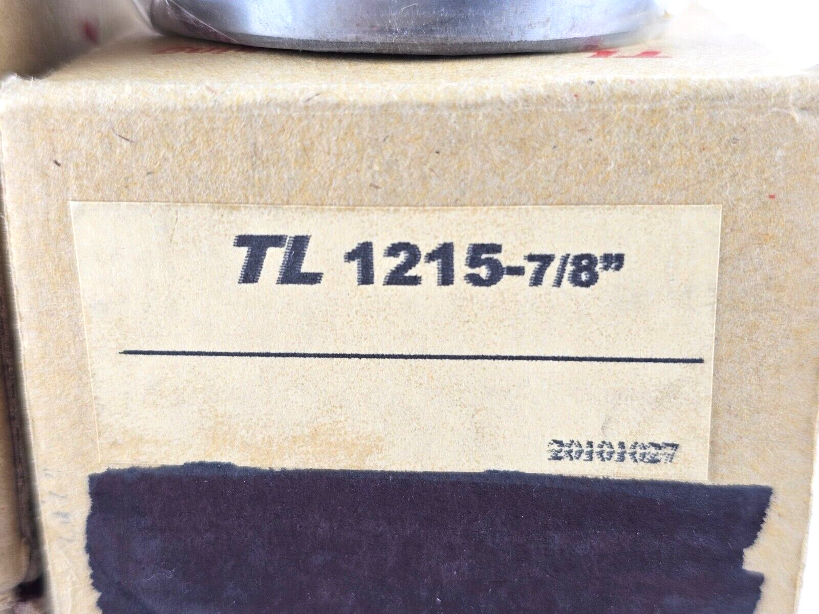 NEW ABB TL 1215-7/8″ Taper Bushing, 7/8″ Bore, 1-7/8″ O.D 1-1/2″ W ( Lot of 2 )