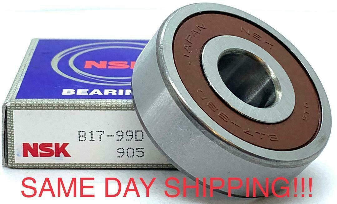 NSK B17-990D 2RS 905 Sealed Alternator Ball Bearing 17x52x17 mm